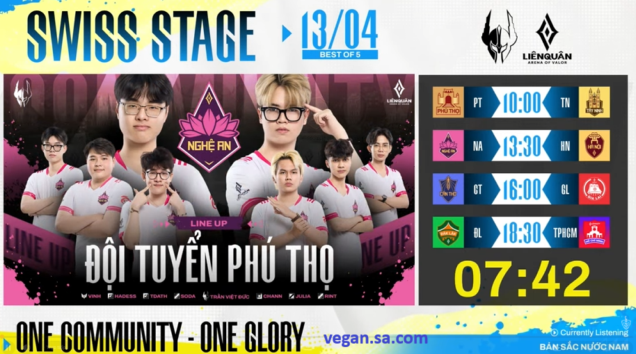 TRỰC TIẾP SWISS STAGE 13/04 TỨ PHƯƠNG ĐẠI CHIẾN MÙA XUÂN 2026 11 Screenshot 2026 04 13 132407
